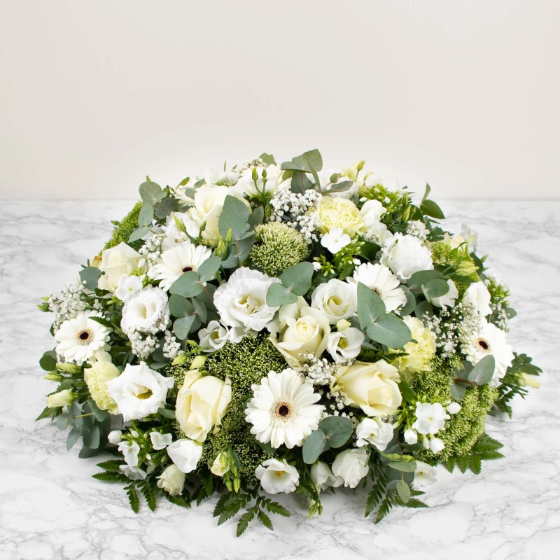 DOM-EXO COUSSIN DE FLEURS DEUIL OLYMPIA DOM-EXO COUSSIN DE FLEURS DEUIL OLYMPIA