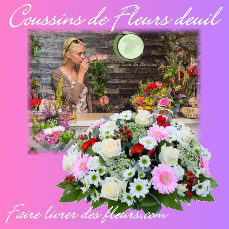 FUNERAL AND SYMPATHY CUSHION FLOWERS