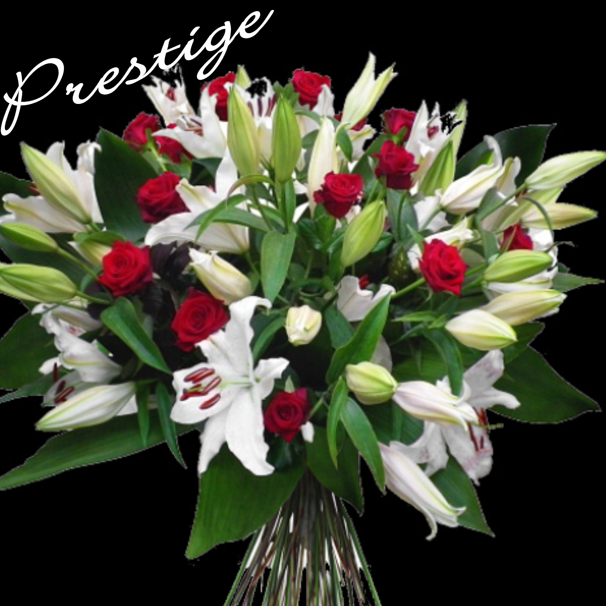 BOUQUET DEUIL PRESTIGE FLEURS PARIS